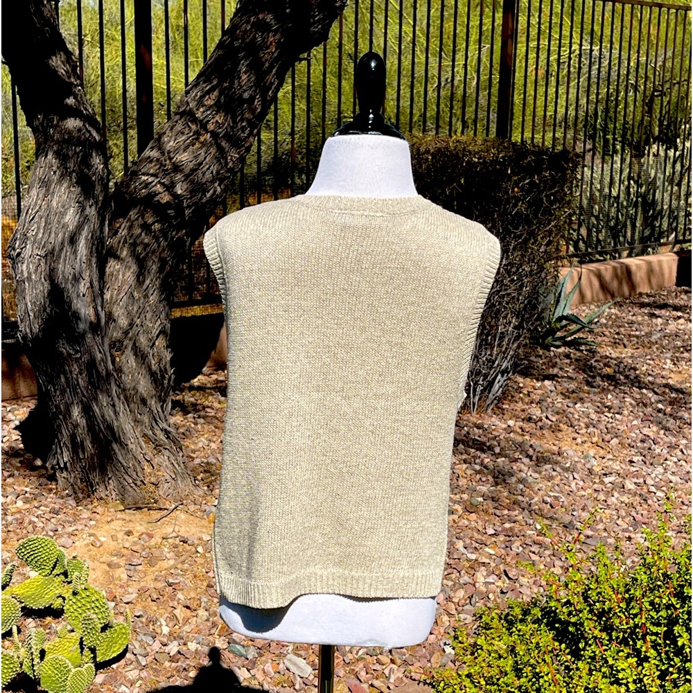 BARBARA LESSER KNIT CARDIGAN SWEATER - Picture 2 of 3